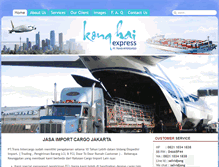 Tablet Screenshot of konghai-cargo.com